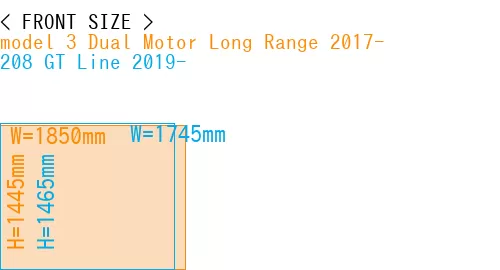#model 3 Dual Motor Long Range 2017- + 208 GT Line 2019-